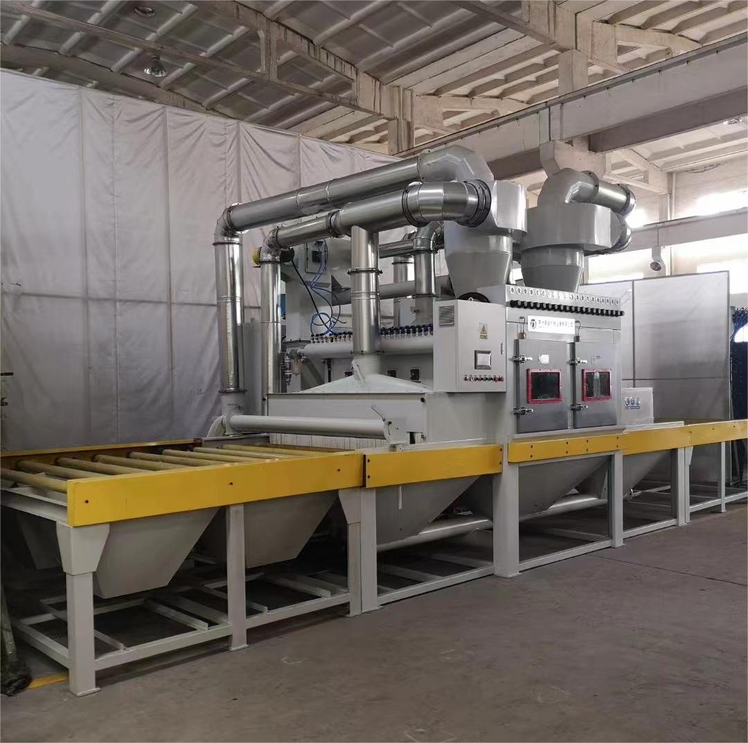 云阳抛丸机跑砂是什么原因