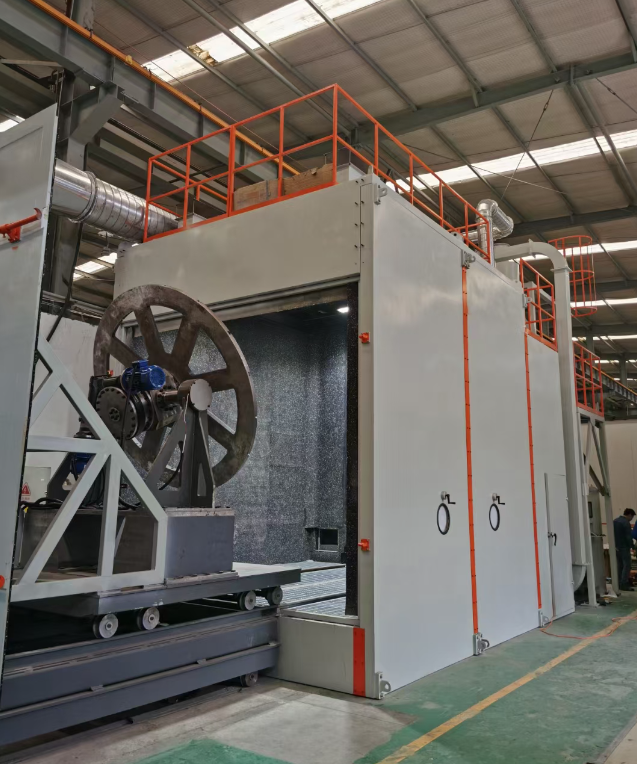 云阳喷砂机环保改造 符合行业排放标准