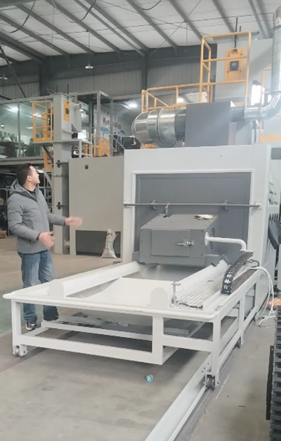 云阳喷砂机在汽车制造中的表面处理应用