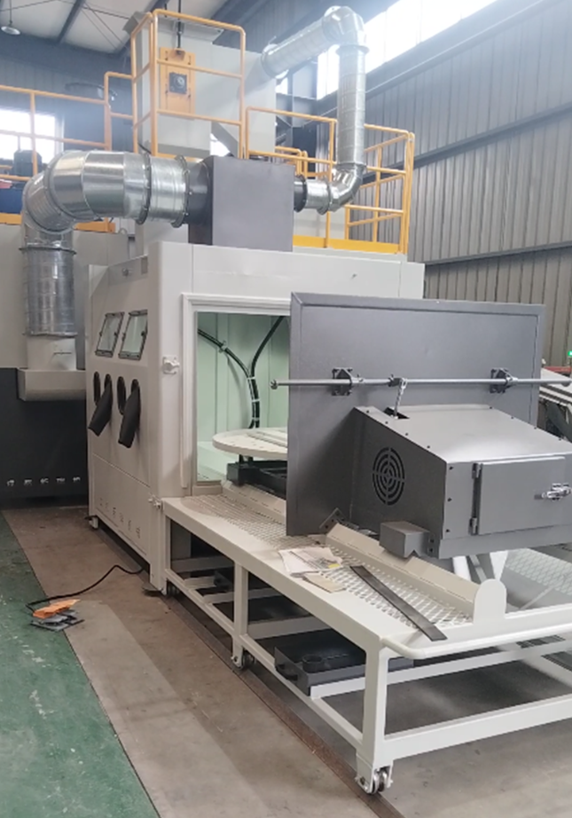 云阳手动喷砂机 vs 全自动喷砂机 性价比对比