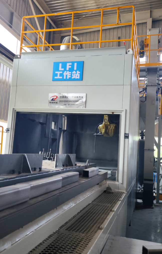 云阳大口径喷砂机 适合大型工件处理